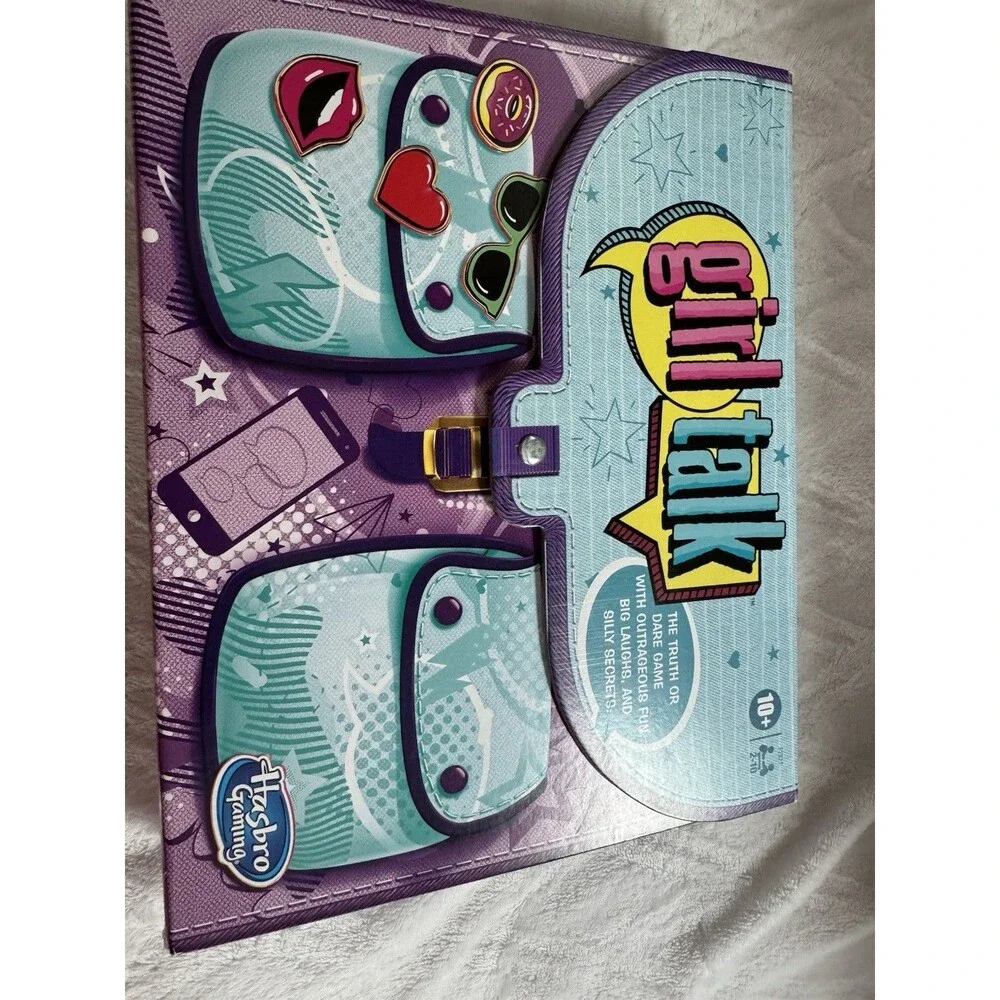 Girl Talk Truth or Dare Board Game Updated Edition for Kids and Teens 2-10 Pl...